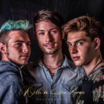 Studioaufnahme - Steven, Mark & Tobias - © Willi da Silva Borges